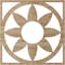Ekena Millwork Blume Wood Fretwork Pierced Ceiling Medallion, Red Oak, 24"OD x 8 3/8"ID x 3/8"T CMWP24X24X0375BLRO - alternate 5
